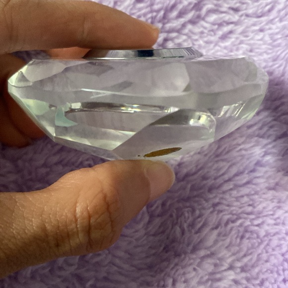 Quartz Camry silver triangle stone clock - Picture 5 of 14